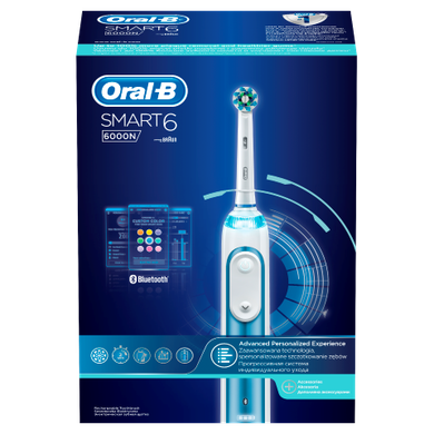 Oral-B, Smart 6000N, szczoteczka elektryczna do zębów