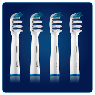 Oral-B, TriZone, końcówki do szczoteczek elektrycznych, 4 szt.