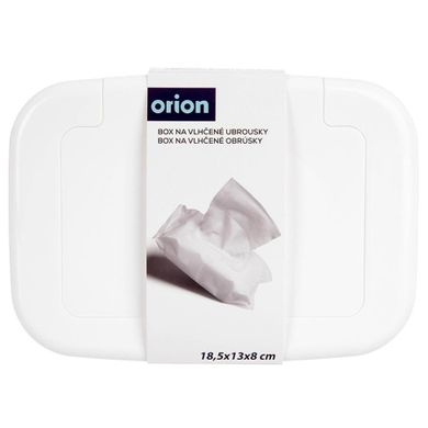 Orion, pojemnik na chusteczki nawilżane, biały