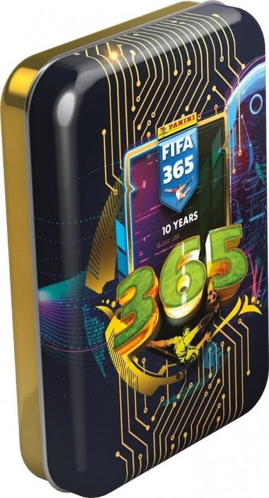 Panini, FIFA 365, Adrenalyn XL, 10 Years, karty kolekcjonerskie w puszce