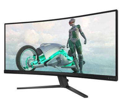Philips, monitor, 34", 34M2C3500L, Curved, VA, 180Hz, HDMIx2, DPx2