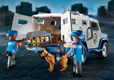 Playmobil, City Action, Transporter pieniędzy, 9371