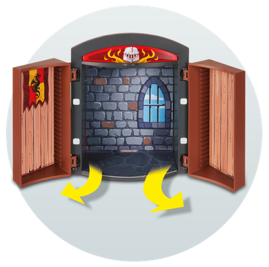 Playmobil, Knights, Play Box Kuźnia rycerska, 5637