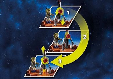 Playmobil, Space, Ekspedycja na Marsa z pojazdami, 70888