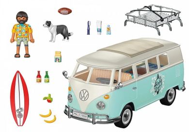 Playmobil, Sports & Action, Volkswagen T1 Camping Bus, 70826