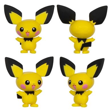 Pokemon, Pikachu, Deino, Jigglypuff, Turtwig, Piplup, Chimchar, Seria 5, figurki bitewne