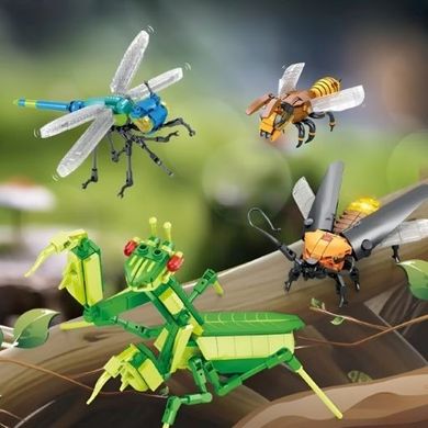 QBI, Insekty, Modliszka, klocki konstrukcyjne, 167 elementów