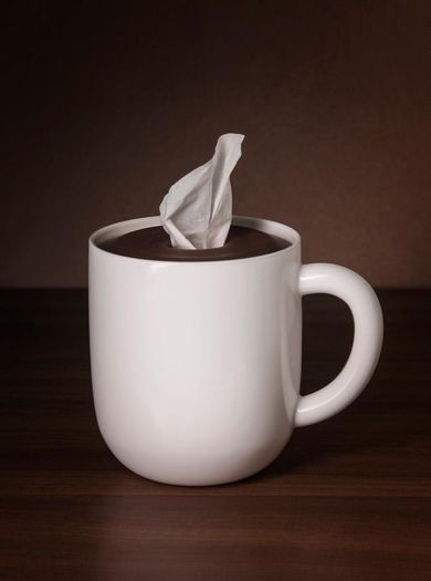 Qualy, Maximug, podajnik na chusteczki, biało-brązowy