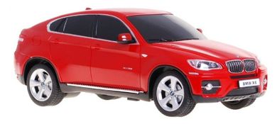 Rastar, BMW X6, pojazd zdalnie sterowany, czerwony, 1:24