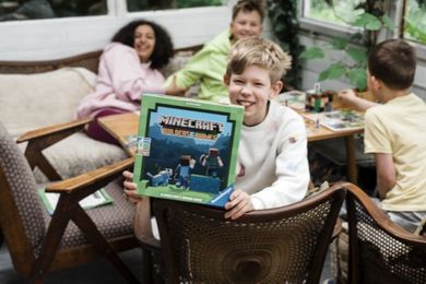 Ravensburger, Minecraft, Builders and Biomes, gra strategiczna