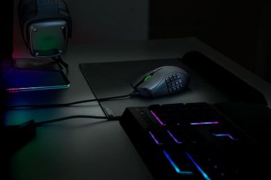 Razer, Naga Trinity, mysz optyczna, 16000 Dpi, czarna