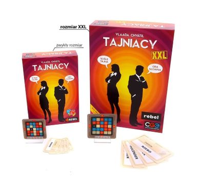 Rebel, Tajniacy XXL, gra karciana