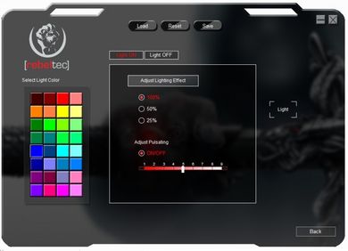 Rebeltec, mysz optyczna gamingowa USB HUNTER