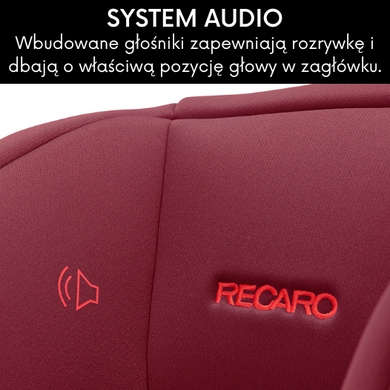 Recaro, Monza Nova 2 Seatfix, fotelik samochodowy, 15-36 kg, Select Garnet Red