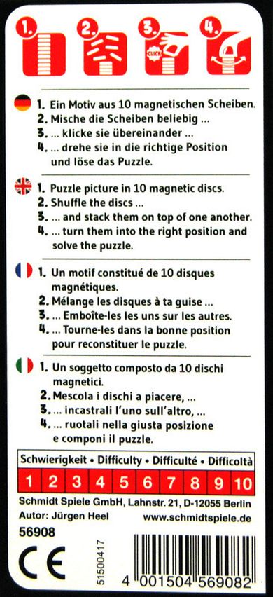 Schmidt, Magnetyczna wieża 3D, Labirynt, puzzle