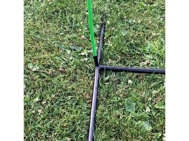 Siatka 4w1 do badmintona, siatkówki, tenisa, siatkonogi, 5M