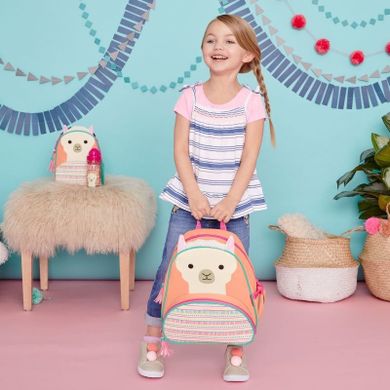 Skip Hop, Zoo Lama, plecak dla przedszkolaka, little kid
