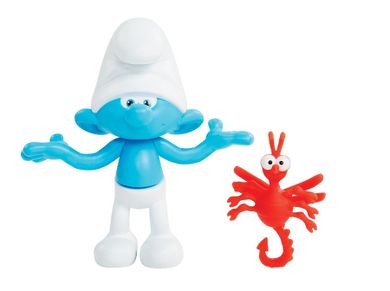 Smerfy, figurka i zwierzak, saszetka