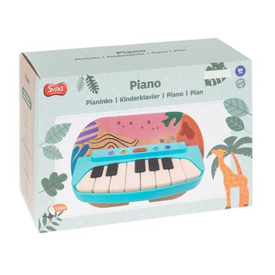 Smiki, pianinko drewniane