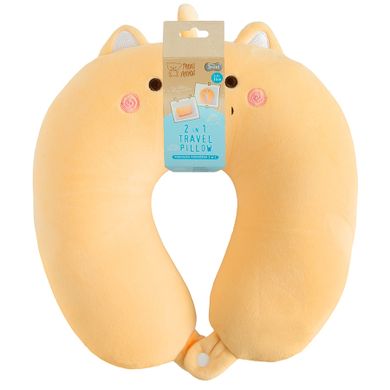 Smiki, Pies, poduszka podróżna i maskotka, 2w1
