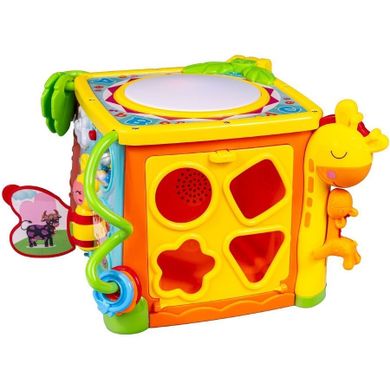 Smily Play, Interaktywna kostka dwujęzyczna, zabawka niemowlęca