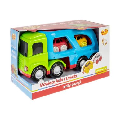 Smily Play, Mówiące auto z lawetą, niebieskie