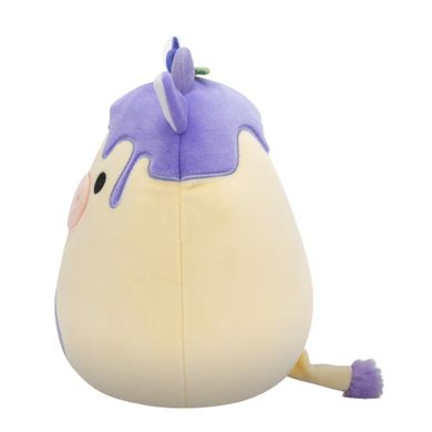 Squishmallows, Benito, Blueberry Cheesecake Cow, krowa, maskotka, 19 cm