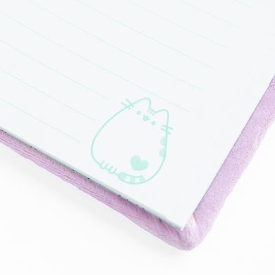 St.Majewski, Pusheen, pluszowy notatnik A5, 96 kartek, linia