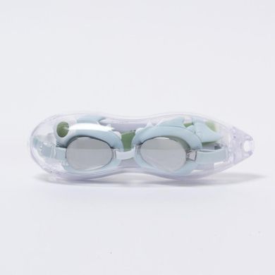Sunnylife, Shark Tribe, okulary pływackie dla dzieci, Khaki