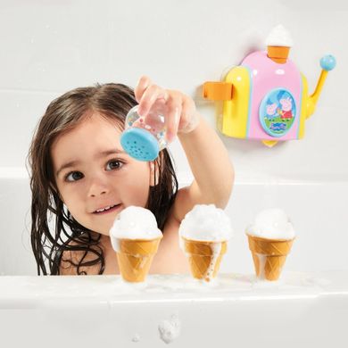 Świnka Peppa, fabryka piany, zabawka do kąpieli