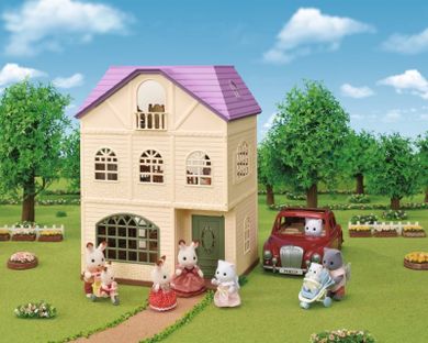 Sylvanian Families, Stroy House, zestaw z figurkami, 5728