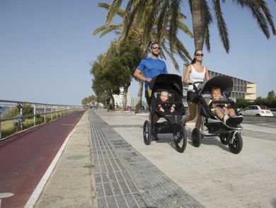 TFK, Joggster Sport Plus, wózek spacerowy, czarny