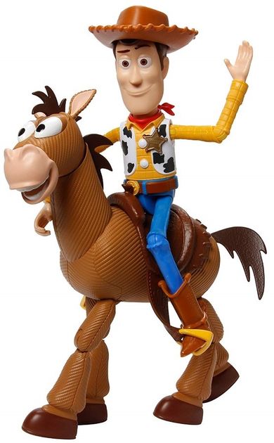 Toy Story, Chudy i Mustang, zestaw figurek, 20 cm
