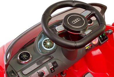Toyz, Audi A3, pojazd na akumulator, white