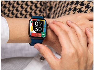 Tracer, smartwatch, TW7-BL FUN, niebieski