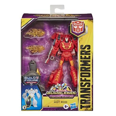 Transformers, Cyberverse Deluxe, figurka Hot Rod, 12,5 cm
