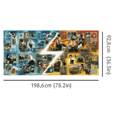 Trefl, Harry Potter, The Houses of Hogwarts, puzzle, 9000 elementów