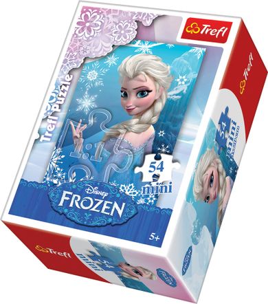 Trefl, Kraina Lodu, puzzle mini, 54 elementy