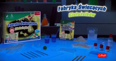 Trefl, Science4you, Fabryka świecących glutożelków, zestaw kreatywny