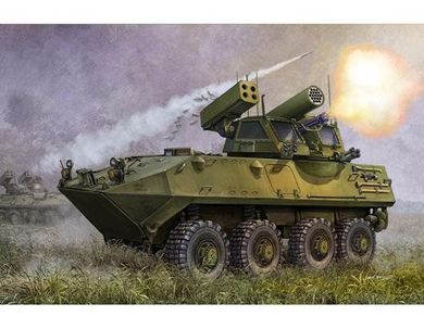 Trumpeter, USMC LAV-AD Light Armored Vehicle - Air Defense, model do składania, 1:35