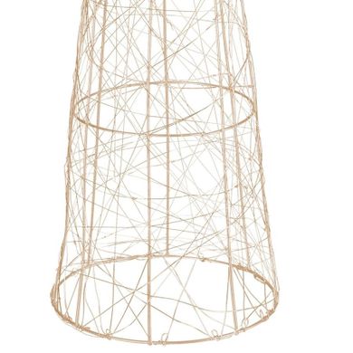 Vilde, choinka świecąca stożek, złota, 40 LED, 80 cm