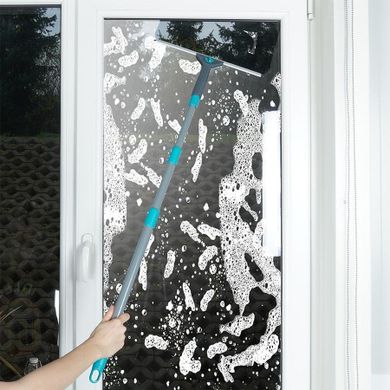 Vilde, mop do okien teleskopowy ze ściągaczką, 57-128 cm, 4 elementy