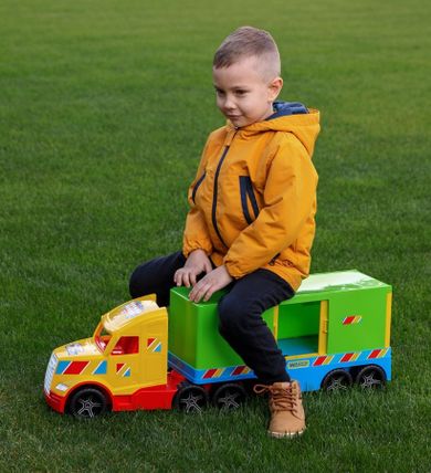 Wader, Magic Truck Basic, ciężarówka z kontenerem