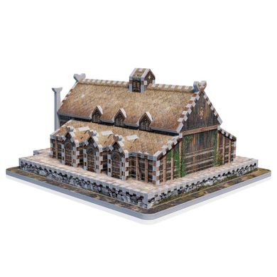 Wrebbit, Władca Pierścieni Złoty Dwór Edoras, puzzle 3D, 445 elementów