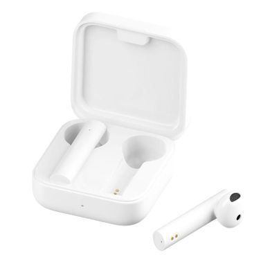 Xiaomi, Mi True Wireless Earphones 2 Basic, słuchawki bezprzewodowe, białe