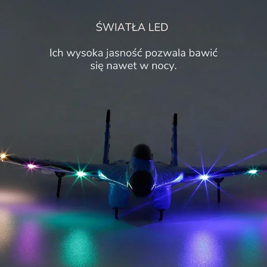 Zdalnie sterowany samolot latający, 2.4GHZ, żółty, ZY-320