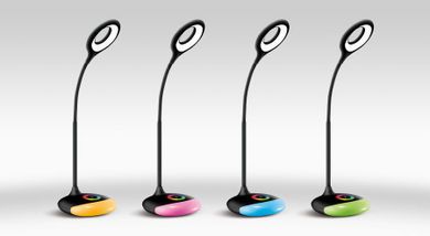 Activejet, lampka biurkowa LED AJE-Orion, RGB, Black