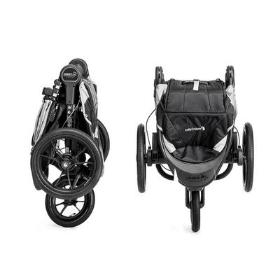 Baby Jogger, Summit X3, wózek spacerowy, Black/grey