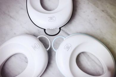 BabyBjörn, nakładka na deskę sedesową, biało-czarna