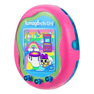 Bandai, Tamagotchi Uni, z paskiem na nadgarstek, zabawka interaktywna, Pink